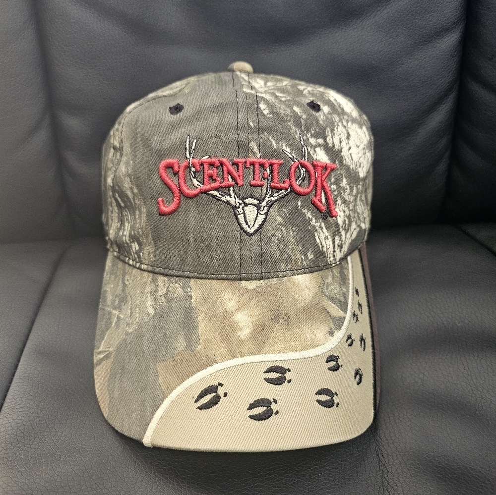 Scentlok Camouflage Cap with Red Logo